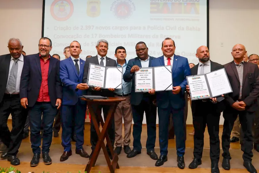 Bahia amplia efetivo com novos cargos e convocações para forças de segurança