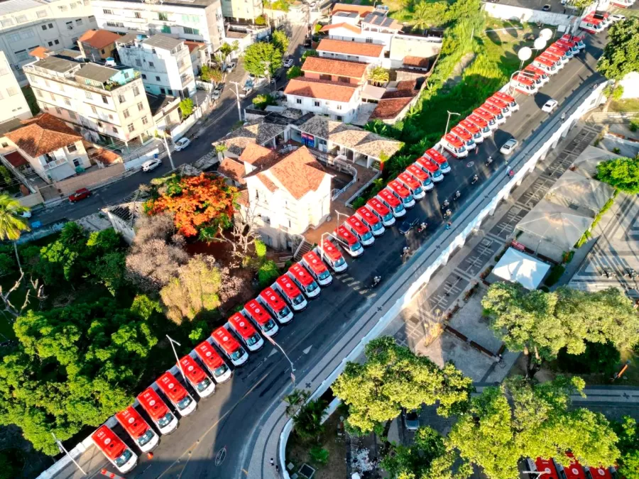 Bahia recebe mais 80 ambulâncias do Samu para cobertura em 73 cidades