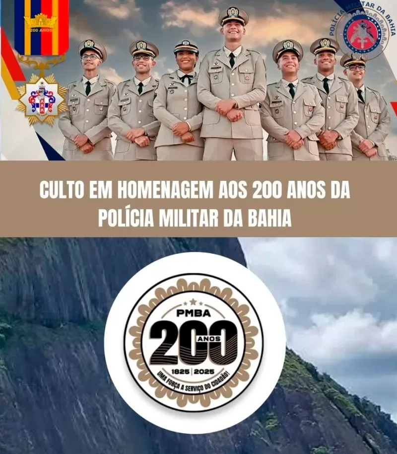 Igreja Batista Lagoinha celebra 200 anos da Polícia Militar da Bahia com culto especial Igreja Batista Lagoinha celebra 200 anos da Polícia Militar da Bahia com culto especial