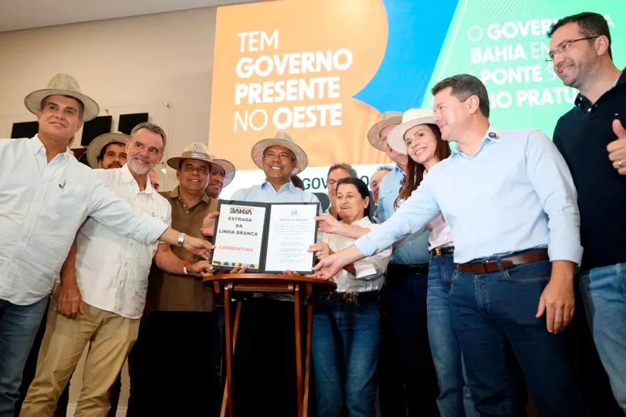 Estado investe em estradas para fortalecer agronegócio no oeste da Bahia Estado investe em estradas para fortalecer agronegócio no oeste da Bahia