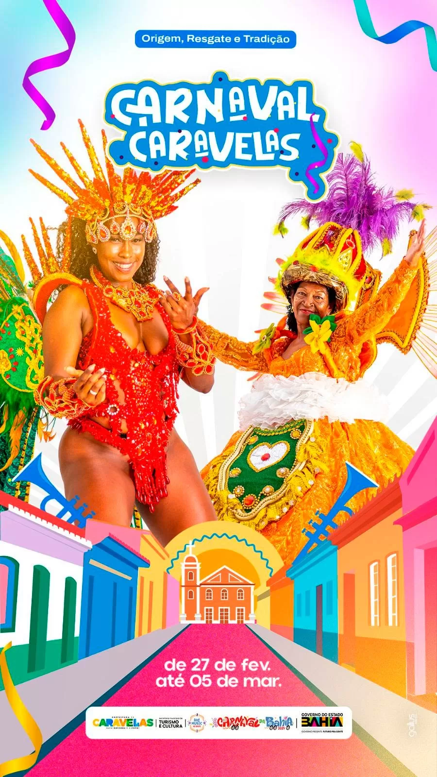 Caravelas se prepara para um Carnaval inesquecível com tradição e cultura