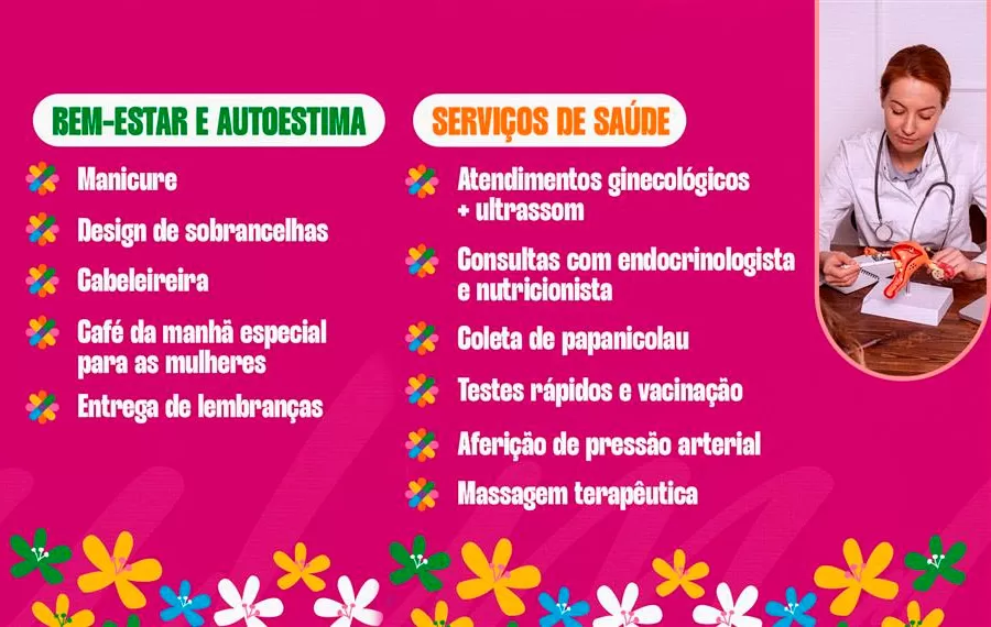 Prefeitura de Ibirapuã promove dia de cuidados e celebração as mulheres neste sábado (8)