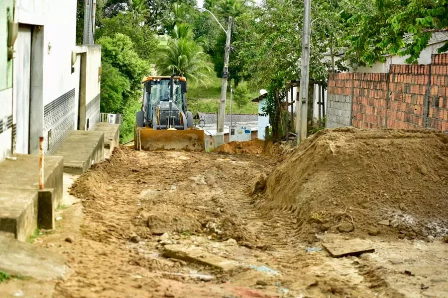 Obras de infraestrutura avançam no bairro Jerusalém Obras de infraestrutura avançam no bairro Jerusalém