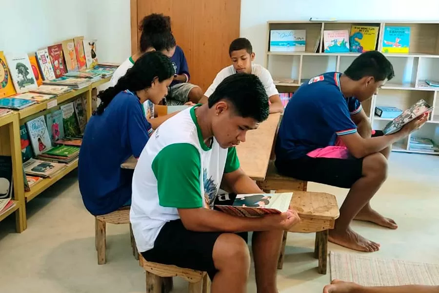 Cumuruxatiba inaugura Biblioteca Comunitária com grande acervo afro-indígena