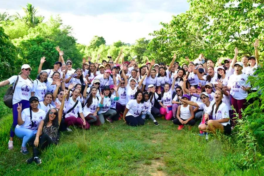 Dia Internacional da Mulher: IV Trilha da Mulher aconteceu neste sábado (8) Dia Internacional da Mulher: IV Trilha da Mulher aconteceu neste sábado (8)