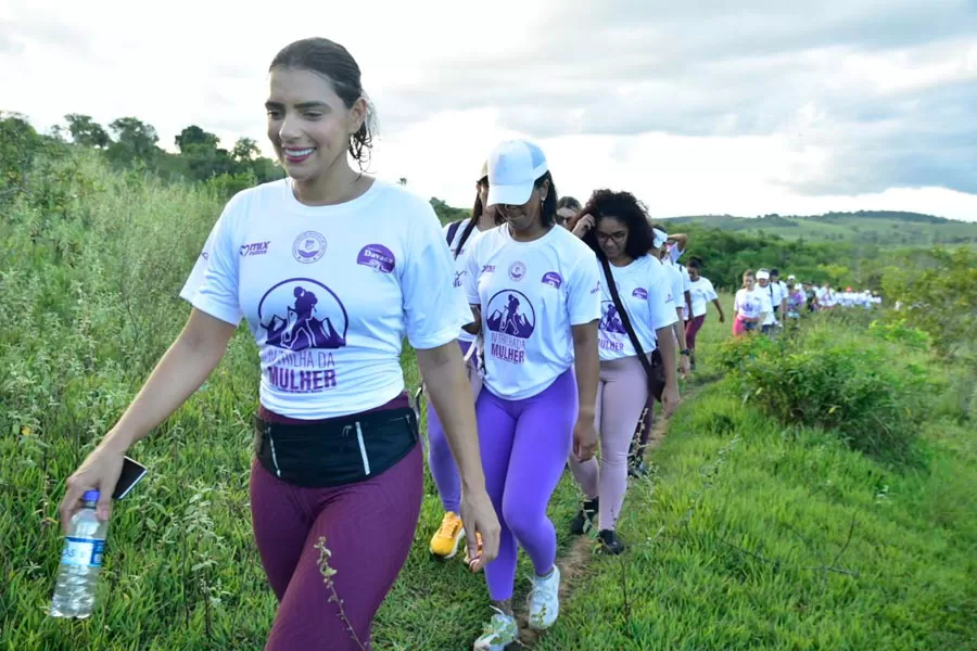 Dia Internacional da Mulher: IV Trilha da Mulher aconteceu neste sábado (8) Dia Internacional da Mulher: IV Trilha da Mulher aconteceu neste sábado (8)