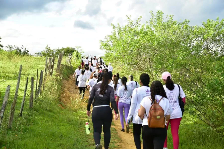 Dia Internacional da Mulher: IV Trilha da Mulher aconteceu neste sábado (8) Dia Internacional da Mulher: IV Trilha da Mulher aconteceu neste sábado (8)