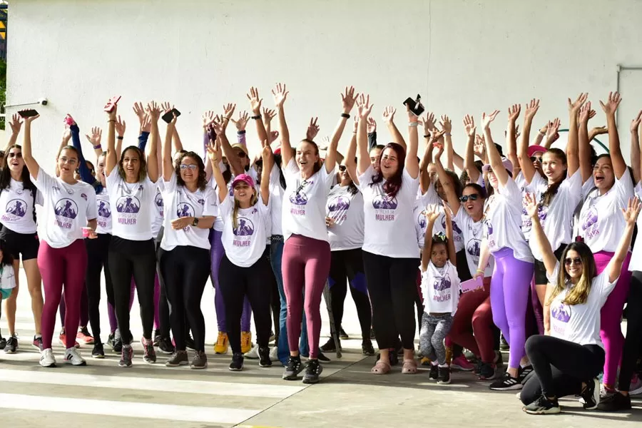 Dia Internacional da Mulher: IV Trilha da Mulher aconteceu neste sábado (8) Dia Internacional da Mulher: IV Trilha da Mulher aconteceu neste sábado (8)