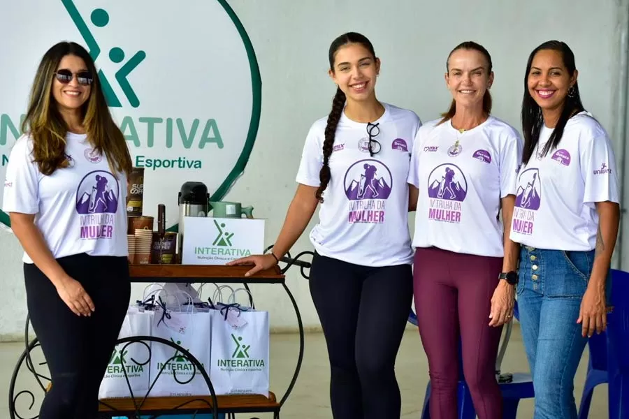 Dia Internacional da Mulher: IV Trilha da Mulher aconteceu neste sábado (8) Dia Internacional da Mulher: IV Trilha da Mulher aconteceu neste sábado (8)