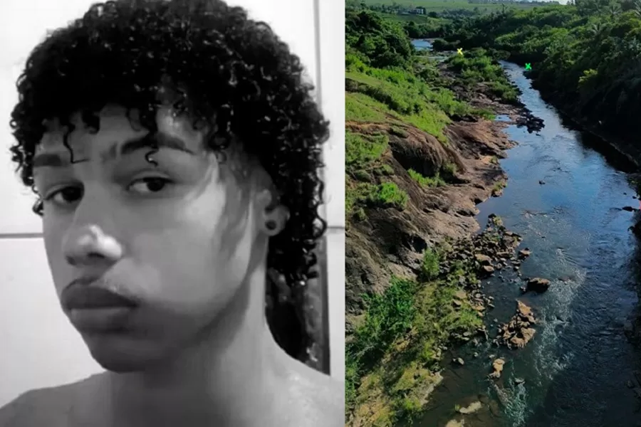 Bombeiros encontra corpo de estudante que faltou aula para tomar banho de rio