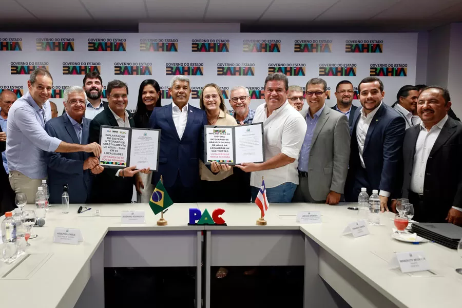 Governo do Estado autoriza mais de R$130 milhões em obras de infraestrutura hídrica