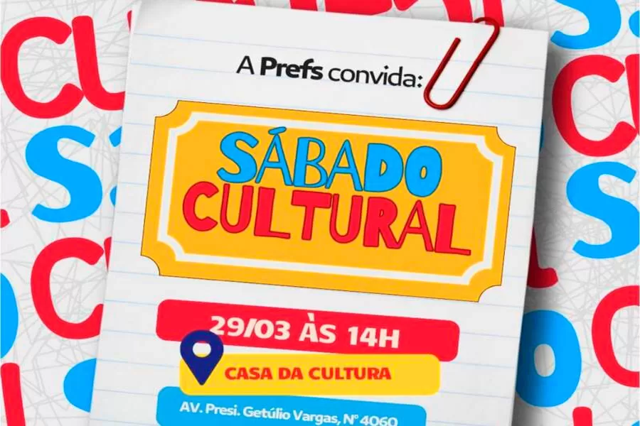 Descubra o Sábado Cultural: música, dança e oficinas no coração da cidade!