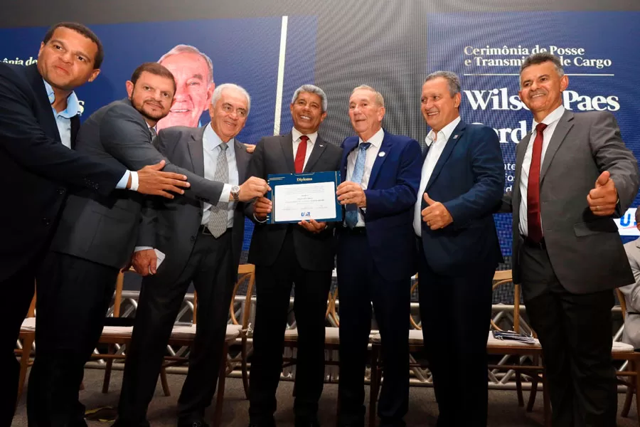 Governador Jerônimo Rodrigues participa de posse dos dirigentes da UPB e Fecbahia