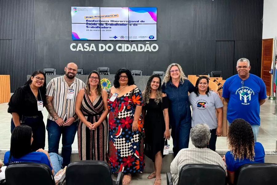 Saúde dos trabalhadores é tema de debate em Conferência Nacional realizada em Mucuri 