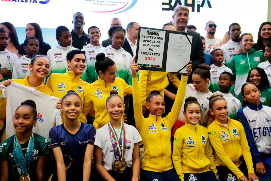 Governo Estadual anuncia R$ 10 milhões em incentivos fiscais para o FazAtleta 2025 e inclui apoio a projetos sociais na Bahia