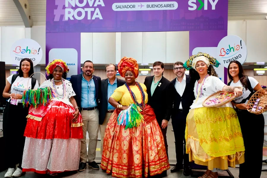 Bahia se consolida no turismo internacional com mais um voo direto entre Salvador e Buenos Aires