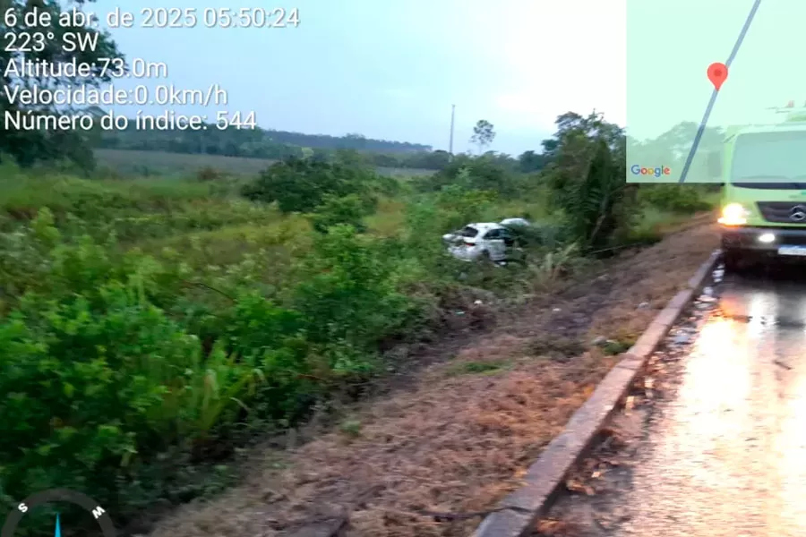 Madrugada de susto: acidente deixa feridos na divisa entre Bahia e Espírito Santo