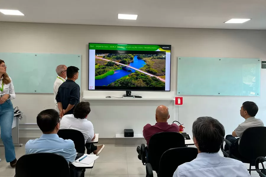 Governo e China discutem Corredor Bioceânico em visita ao Porto Sul Governo e China discutem Corredor Bioceânico em visita ao Porto Sul