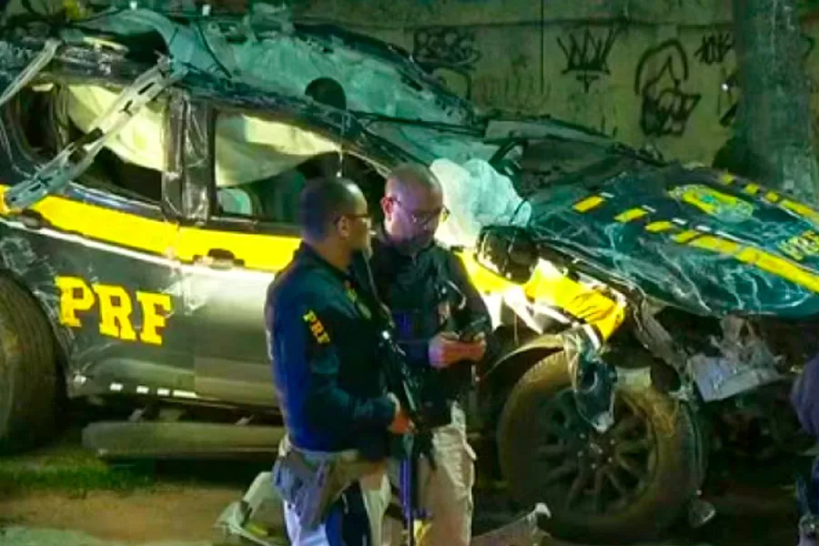 Agentes da PRF morrem durante perseguição no Rio de Janeiro