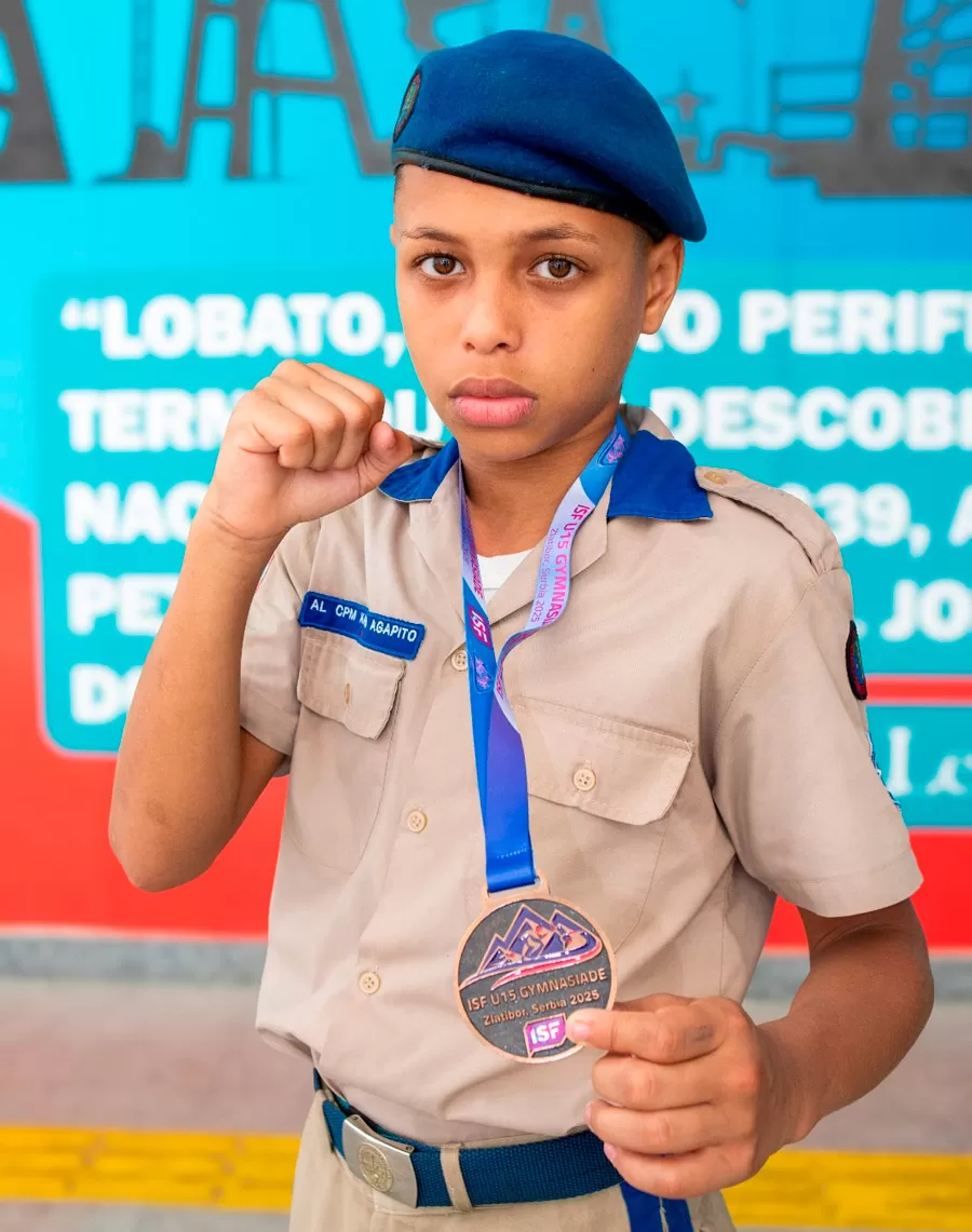 Kaleb foi selecionado para participar de campeonato de boxe
