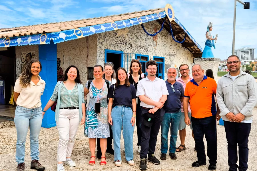 Comitiva francesa chega à Bahia para reforçar parceria ambiental com a Sema no Baixo Sul