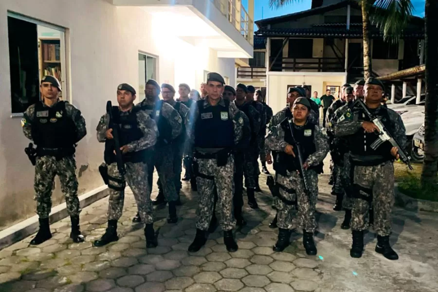 Tropas da Força Nacional de Segurança Pública chegam a terras indígenas no extremo sul da Bahia