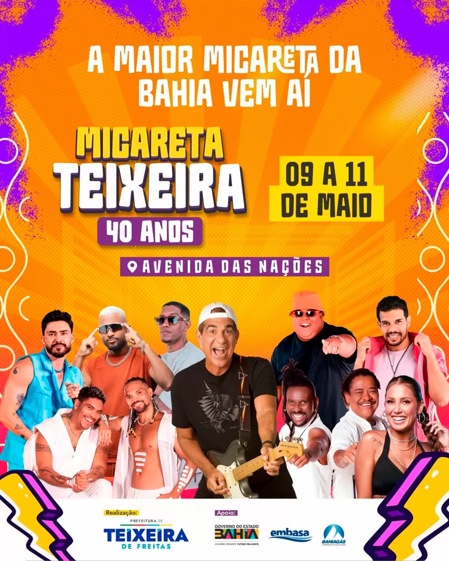 Micareta de Teixeira agita os 40 anos da cidade com grandes atrações e celebração cultural