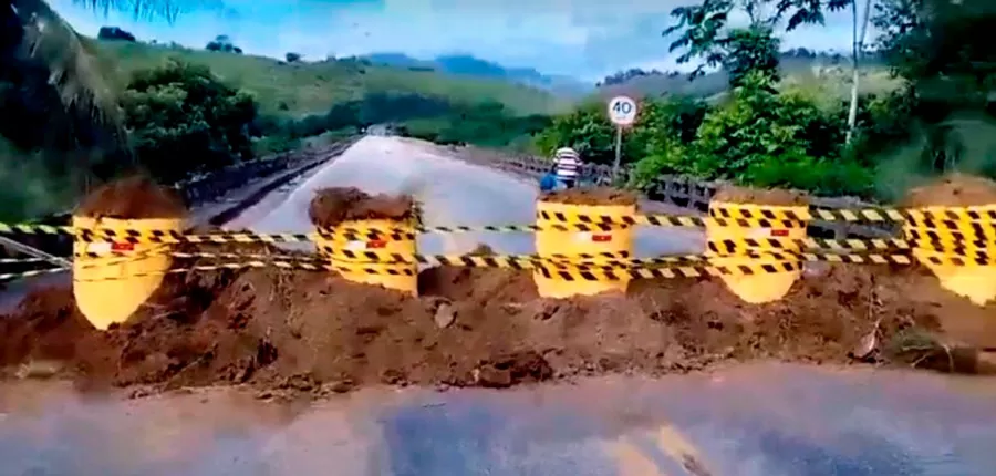 Interdição total da ponte do Rio Jequitinhonha impacta transporte rodoviário nacional