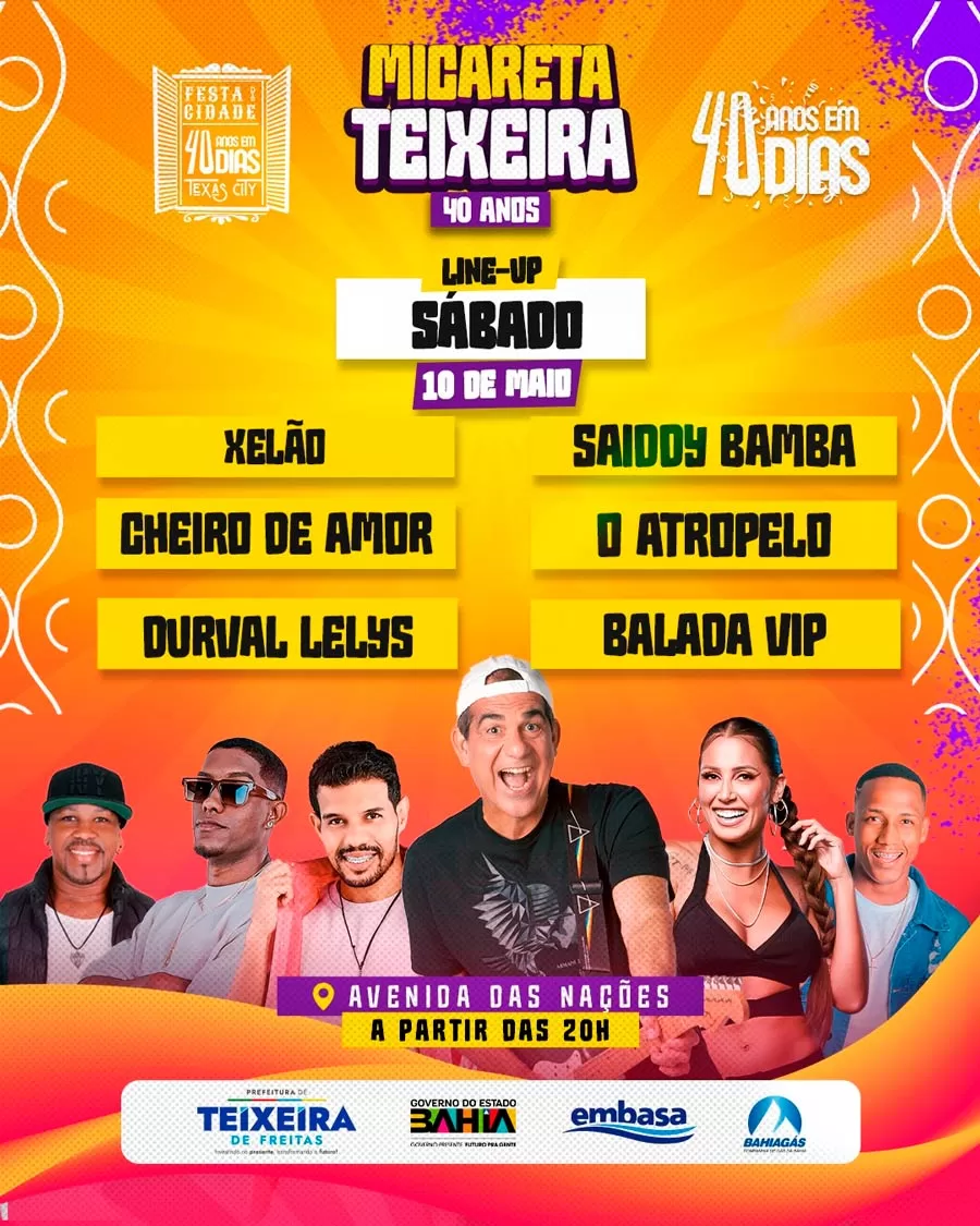 Avenida das Nações vira palco de festa, cor e emoção no primeiro dia da Micareta de Teixeira 2025 Avenida das Nações vira palco de festa, cor e emoção no primeiro dia da Micareta de Teixeira 2025