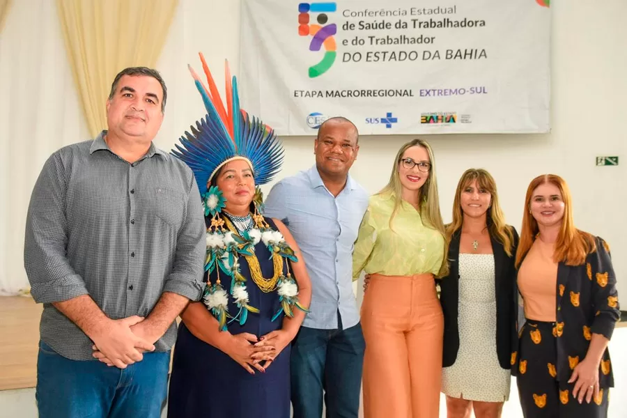 Teixeira de Freitas sedia etapa macrorregional da 5ª Conferência Estadual de Saúde da Trabalhadora e do Trabalhador