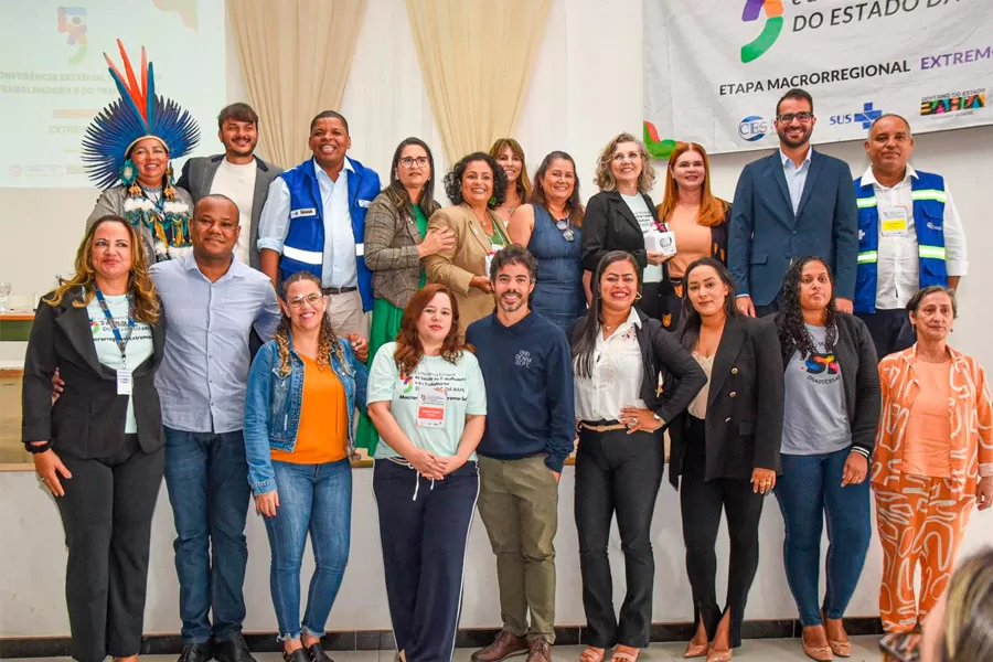 Teixeira de Freitas sedia etapa macrorregional da 5ª Conferência Estadual de Saúde da Trabalhadora e do Trabalhador