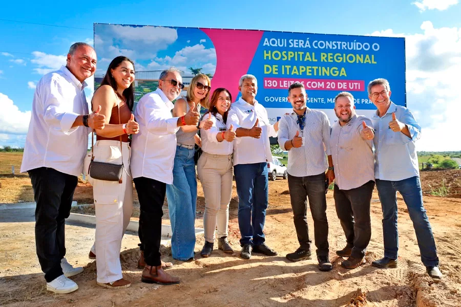Governo do Estado anuncia construção do Hospital Regional e assina ordem de serviço da Policlínica de Itapetinga