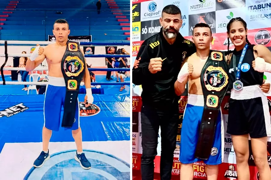 Nova Viçosa conquista cinturão no Brutus Fight e se firma como celeiro das artes marciais