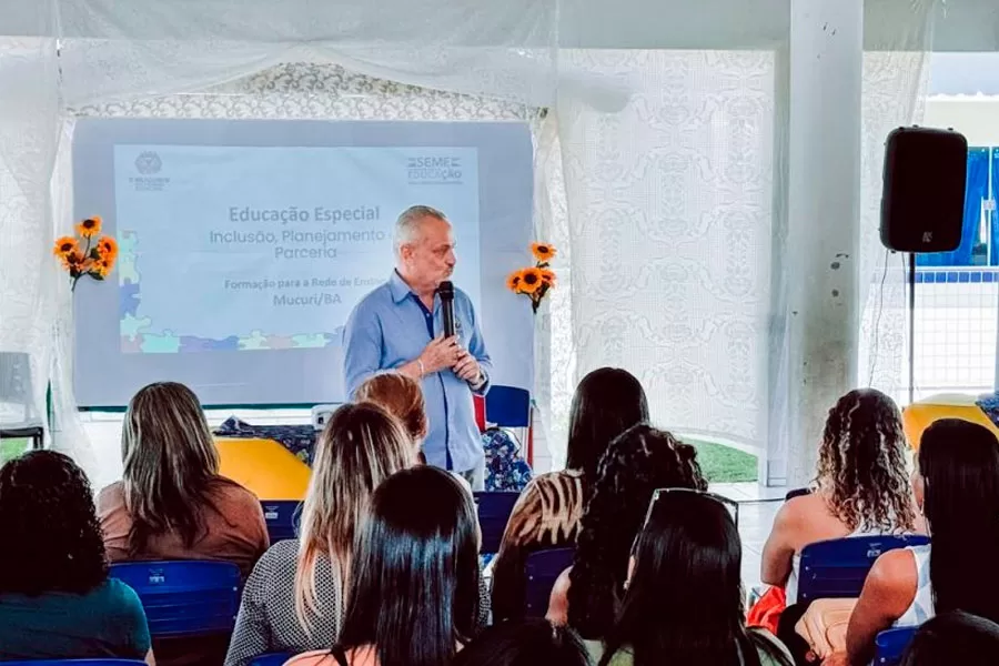 Mucuri realiza encontro formativo sobre Educação Inclusiva para mais de 300 profissionais