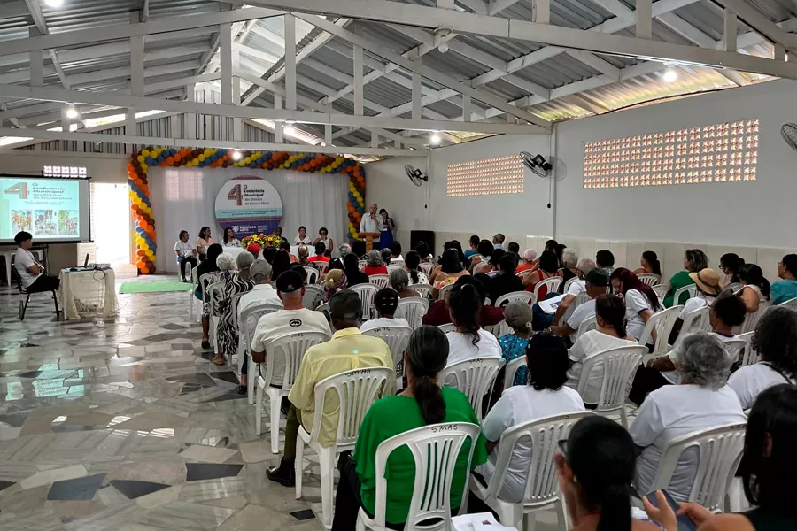 Assistência Social e Conselho do Idoso realizam a 4ª Conferência Municipal da Pessoa Idosa Assistência Social e Conselho do Idoso realizam a 4ª Conferência Municipal da Pessoa Idosa