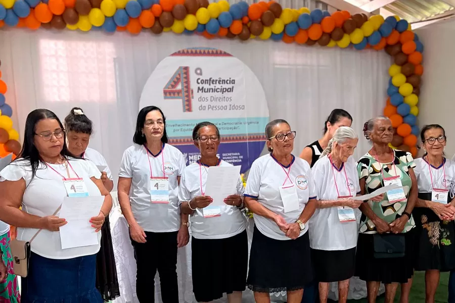 Assistência Social e Conselho do Idoso realizam a 4ª Conferência Municipal da Pessoa Idosa Assistência Social e Conselho do Idoso realizam a 4ª Conferência Municipal da Pessoa Idosa