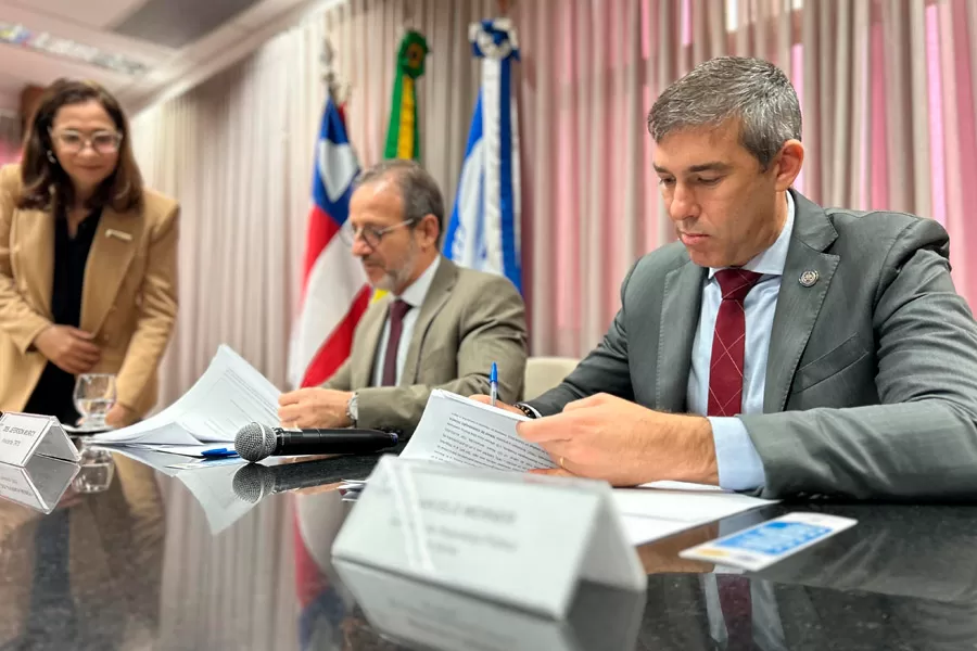 SSP e TRT-5 assinam Termo de Cooperação para fortalecer o enfrentamento ao crime organizado