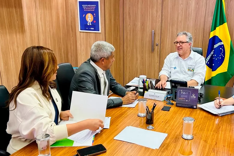 Bahia fortalece rede de saúde pública em agenda estratégica com o Ministério da Saúde