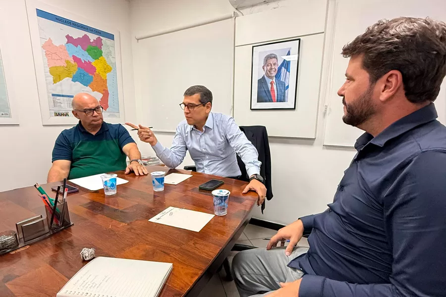 Líder político Franco Baldo reforça pautas por melhorias no abastecimento de água em encontro com presidente da CERB