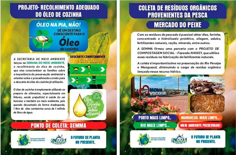 Nova Viçosa promove semana do Meio Ambiente com lançamento de projetos sustentáveis