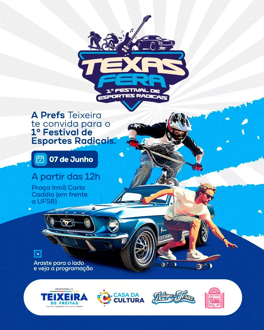 Prefeitura valoriza o rock, o esporte e celebra a cultura com o 1º Festival de Esportes Radicais