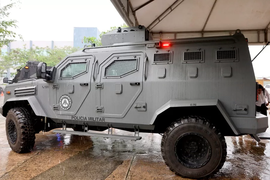 Forças policiais da Bahia recebem veículos blindados e fuzis para potencializar ações de segurança
