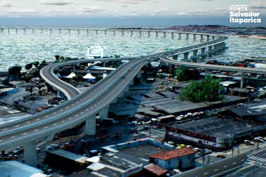 Projeto da Ponte Salvador-Itaparica é divulgado com promessas de impacto social e econômico