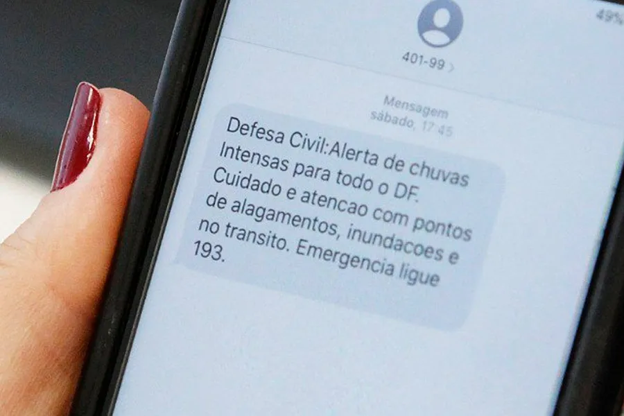 Defesa Civil testa novo sistema nacional de alertas por SMS na Bahia