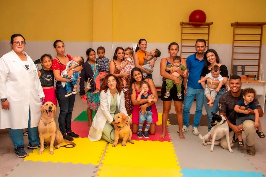 PET Terapia promove momentos de alegria, desenvolvimento e acolhimento no CER IV PET Terapia promove momentos de alegria, desenvolvimento e acolhimento no CER IV