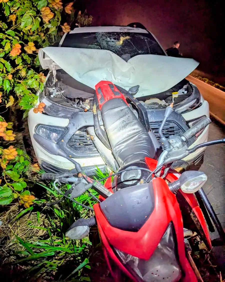 Acidente na BR-101 em Teixeira de Freitas deixa motociclista gravemente ferido