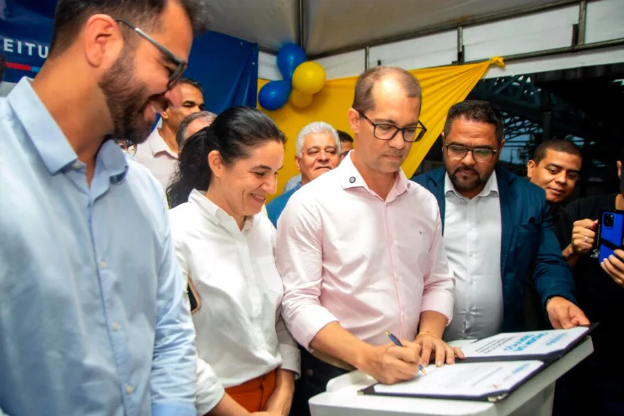 Prefeitura assina ordem de serviço para construção de escola infantil 