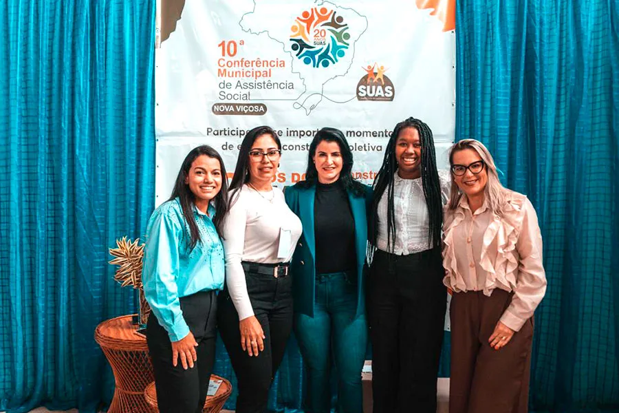 Nova Viçosa promove 10ª Conferência Municipal de Assistência Social com foco em proteção e resistência