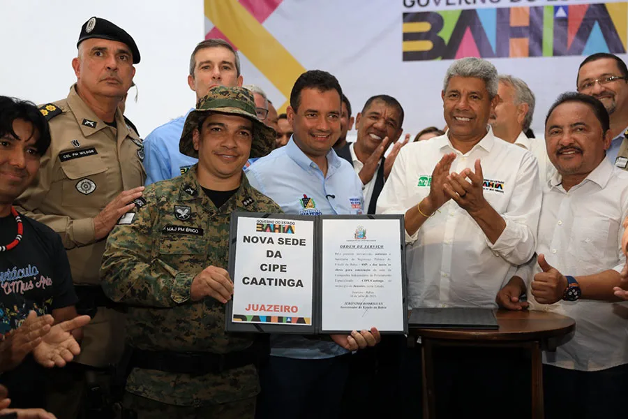 Juazeiro recebe reforço na segurança pública com entrega de nova sede do CPR-Norte e viaturas