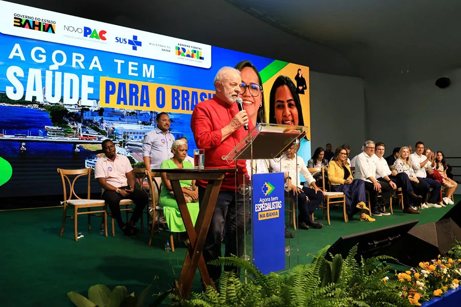 Jerônimo acompanha Lula em Juazeiro no lançamento do PAC Seleções e pacote para a saúde